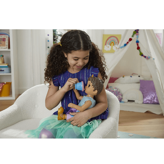 Boneca Baby Alive Princesa Ellie Grows Up Morena Hasbro