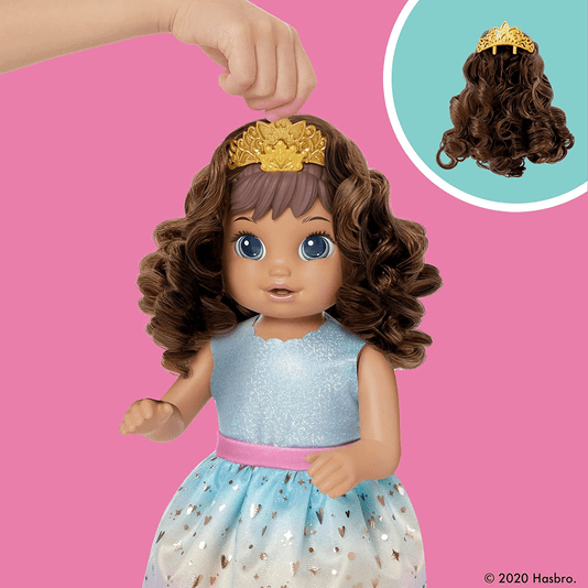 Boneca Baby Alive Princesa Ellie Grows Up Morena Hasbro