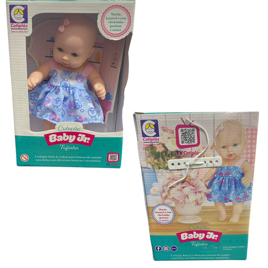 Boneca Baby Junior Fofinha Cotiplás