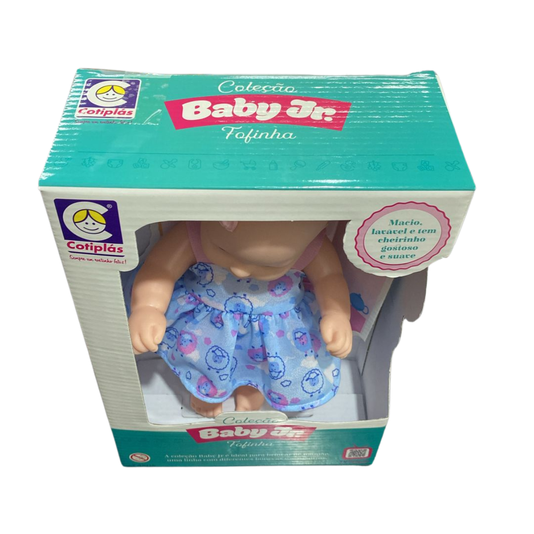 Boneca Baby Junior Fofinha Cotiplás