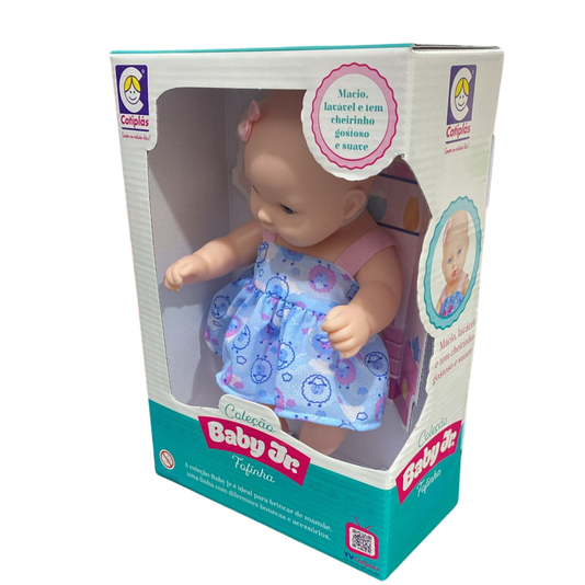 Boneca Baby Junior Fofinha Cotiplás
