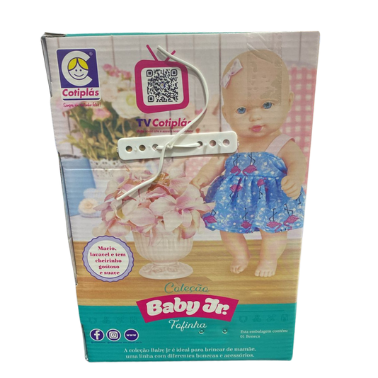 Boneca Baby Junior Fofinha Cotiplás