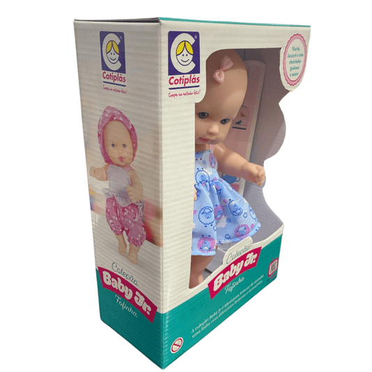 Boneca Baby Junior Fofinha Cotiplás