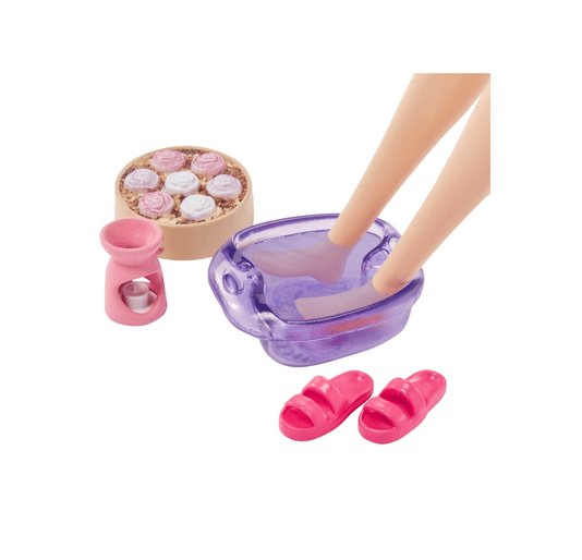 Boneca Barbie Autocuidado no SPA Mattel