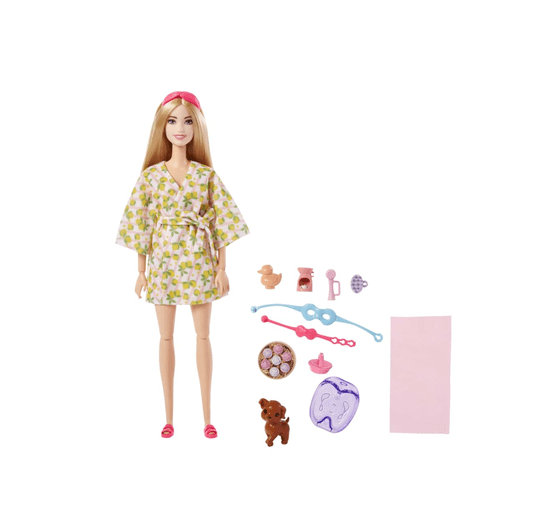 Boneca Barbie Autocuidado no SPA Mattel