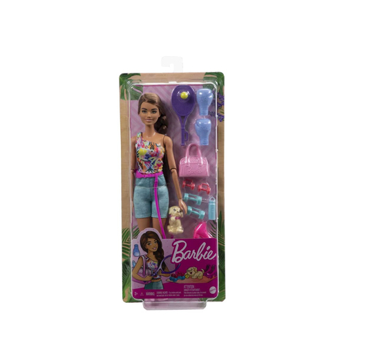 Boneca Barbie AutocuidadoTreinamento Mattel