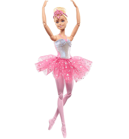 Boneca Barbie Bailarina Luzes Brilhantes Mattel