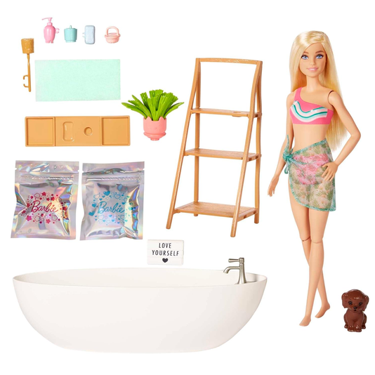 Boneca Barbie Banho de Confete Mattel