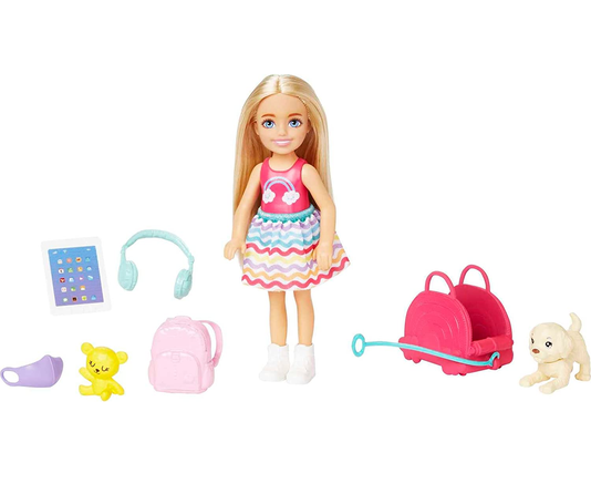 Boneca Barbie Chelsea Viajante Mattel