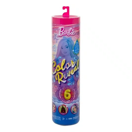 Boneca Barbie Color Reveal Animais Com Balões Mattel 