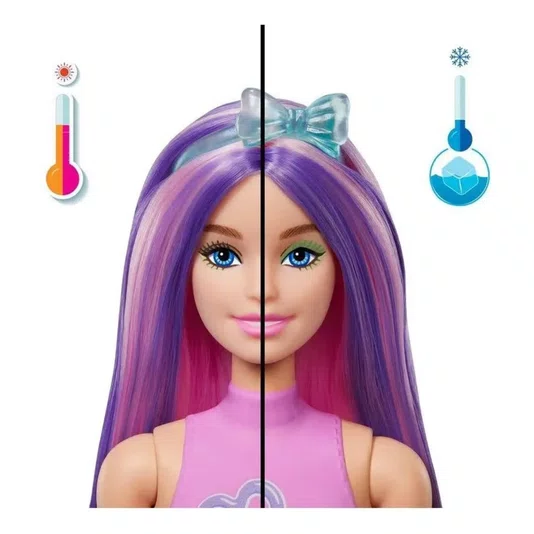 Boneca Barbie Color Reveal Animais Com Balões Mattel 