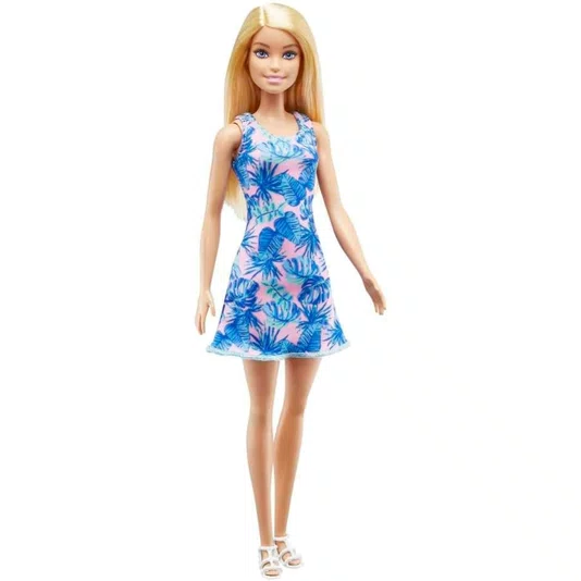 Boneca Barbie Com Carro Conversível Roxo Mattel