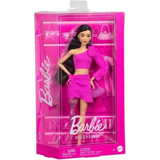 Boneca Barbie Deluxe Style Perna Mecânica Mattel