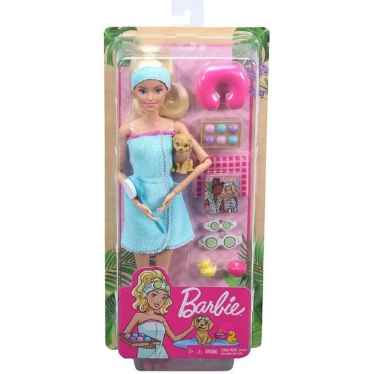 Boneca Barbie Dia de SPA com Pet Mattel