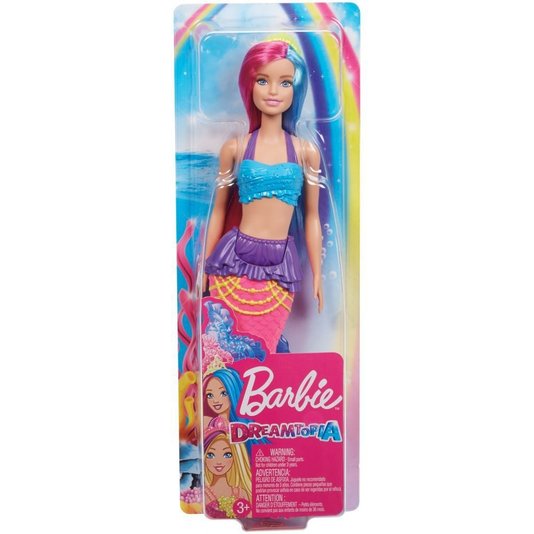 Boneca Barbie Dreamtopia Fantasia Sereia Rosa Mattel