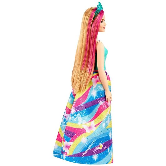 Boneca Barbie Dreamtopia Princesa Verde Água Mattel 