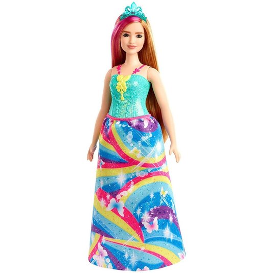 Boneca Barbie Dreamtopia Princesa Verde Água Mattel 