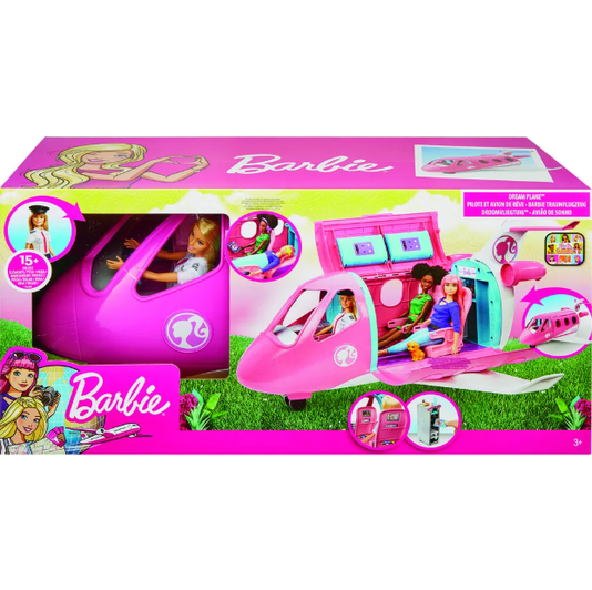 Boneca Barbie Explorar e Descobrir Jatinho De Aventuras Mattel