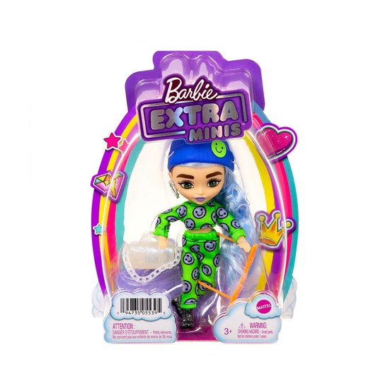 Boneca Barbie Extra Mini Roupa Verde Mattel