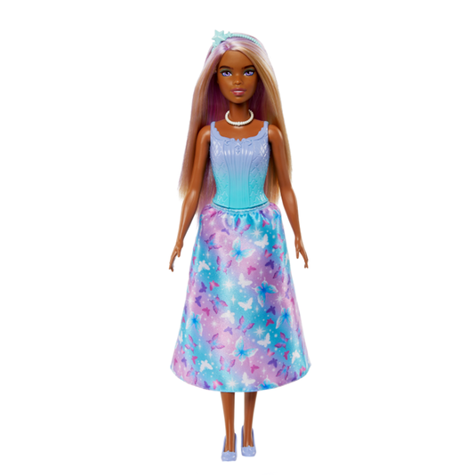 Boneca Barbie Fantasia Donzela Vestido de Sonho Lilás Mattel