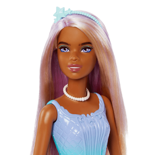 Boneca Barbie Fantasia Donzela Vestido de Sonho Lilás Mattel
