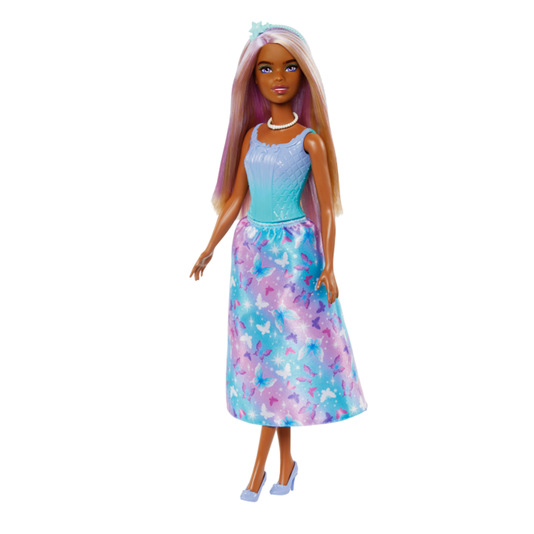 Boneca Barbie Fantasia Donzela Vestido de Sonho Lilás Mattel