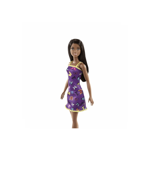 Boneca Barbie Negra Vestido Borboleta Mattel