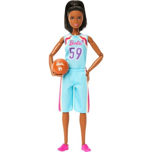 Boneca Barbie Profissões Jogadora de Basquete Negra Mattel