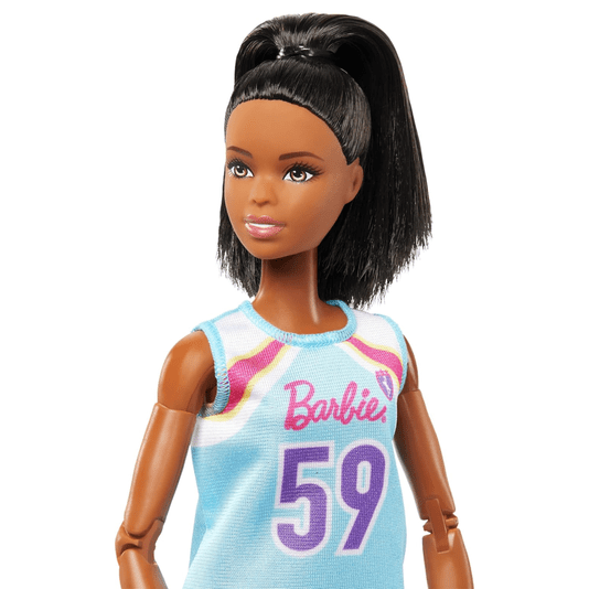 Boneca Barbie Profissões Jogadora de Basquete Negra Mattel