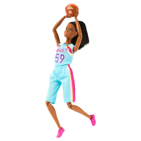 Boneca Barbie Profissões Jogadora de Basquete Negra Mattel