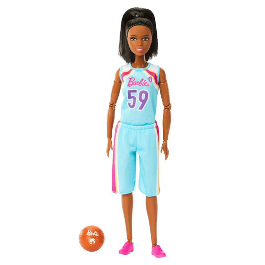 Boneca Barbie Profissões Jogadora de Basquete Negra Mattel