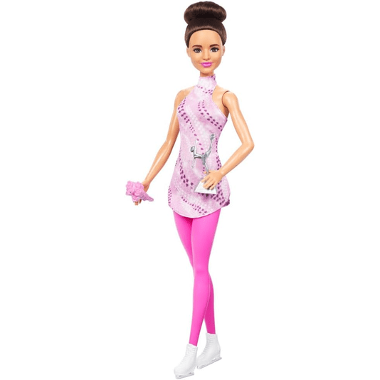 Boneca Barbie Profissões Patinadora Artistíca Mattel