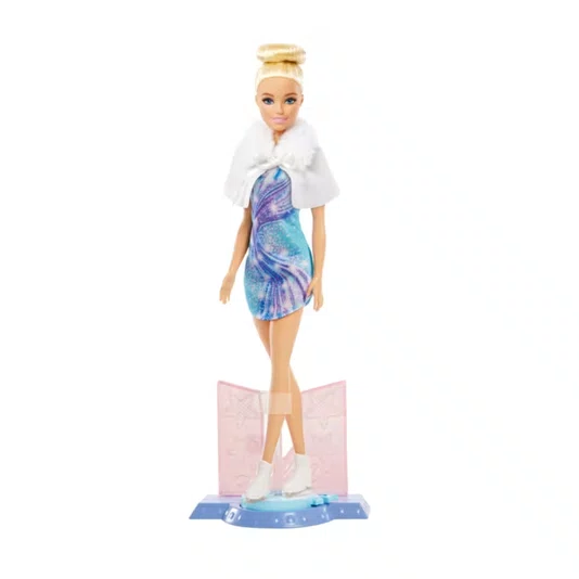 Boneca Barbie Profissões Patinadora no Gelo Mattel 