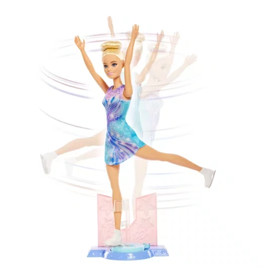 Boneca Barbie Profissões Patinadora no Gelo Mattel 