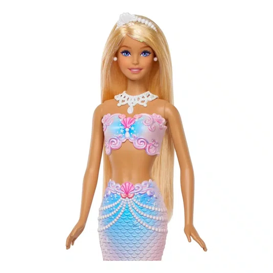 Boneca Barbie Sereia com Bolhas Mattel 