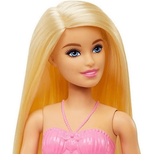 Boneca Barbie Sereia Loira com Cauda Rosa Mattel
