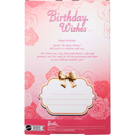 Boneca Barbie Signature Birthday Wishes Mattel