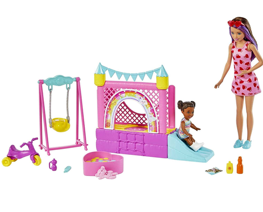 Boneca Barbie Skipper Babysitters Parque Infantil Mattel