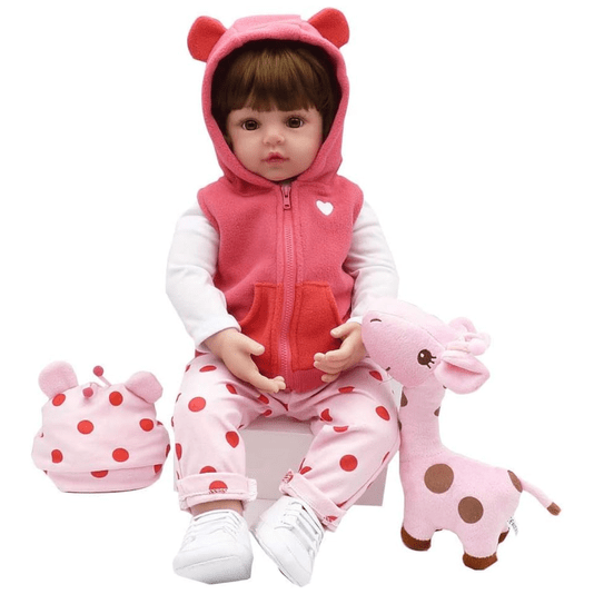Laura Baby Boneca Bebê Reborn Valentina Shiny Toys