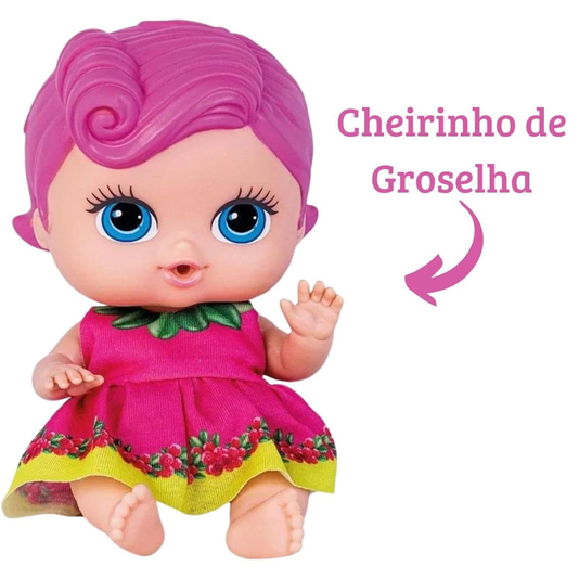 Boneca Coleção Frutinha Groselha Cotiplás