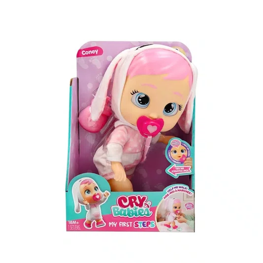 Boneca Cry Babies Meus Primeiros Passos Coney Multikids