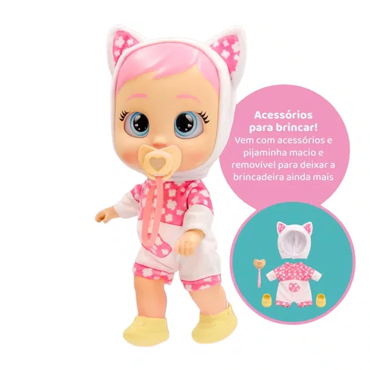 Boneca Cry Babies Meus Primeiros Passos Daisy Multikids