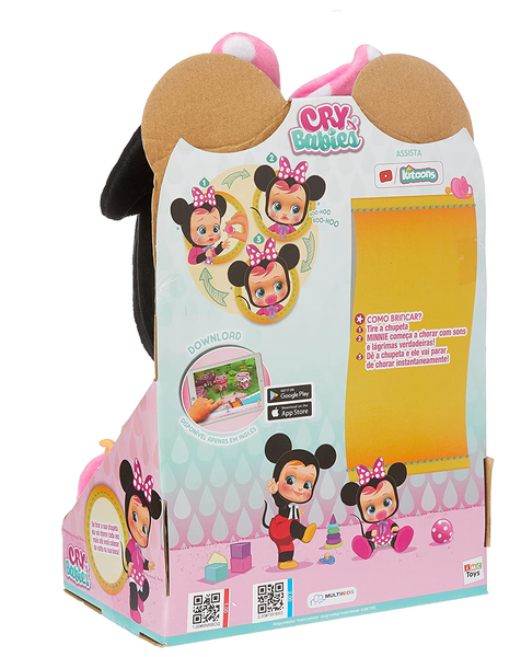 Boneca Cry Babies Minnie MultiKids