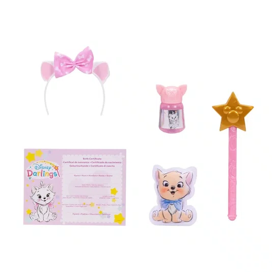 Boneca Disney Darlings Marie com Sons e Luzes Multikids