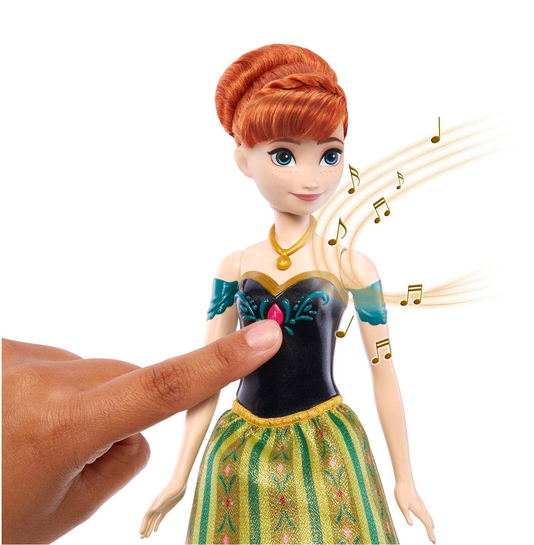 Boneca Disney Frozen Anna Musical Mattel