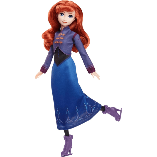 Boneca Disney Frozen Anna Patinadora Festival de Inverno Mattel