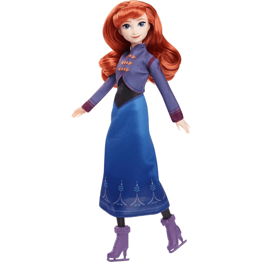 Boneca Disney Frozen Anna Patinadora Festival de Inverno Mattel