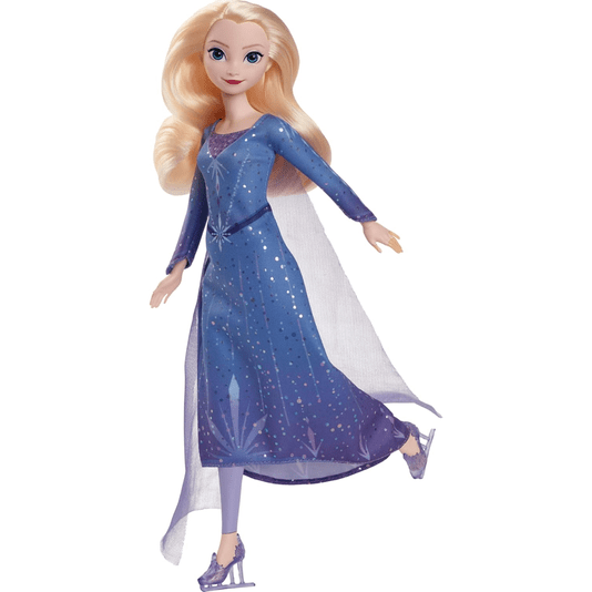 Boneca Disney Frozen Elsa Patinadora Festival de Inverno Mattel