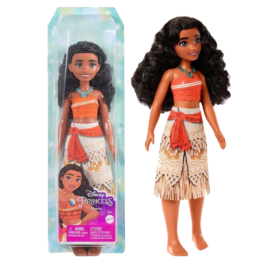 Boneca Disney Princesas Moana Saia Estampada Mattel