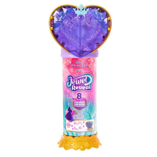 Boneca Disney Princess Ariel Jewel Reveal Mattel